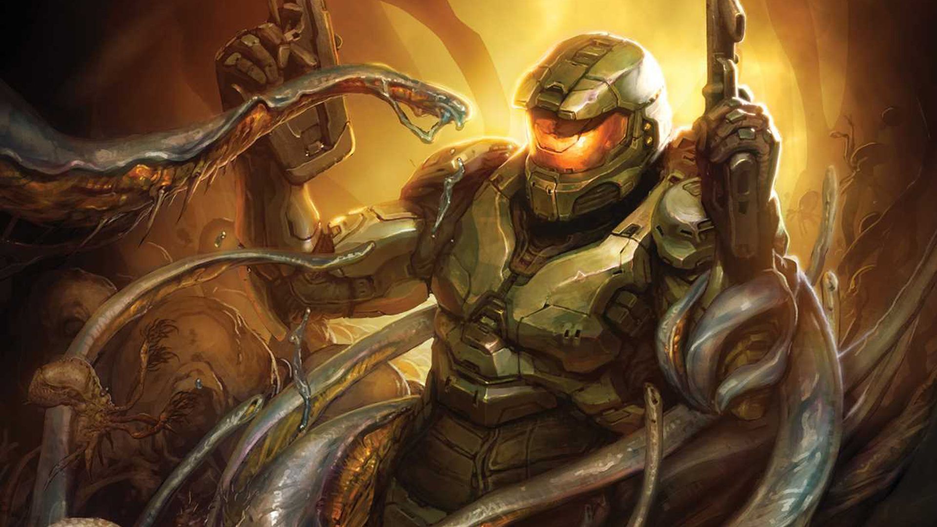 1920x1080 Halo Infinite Flood: Are the Flood on Zeta Halo?