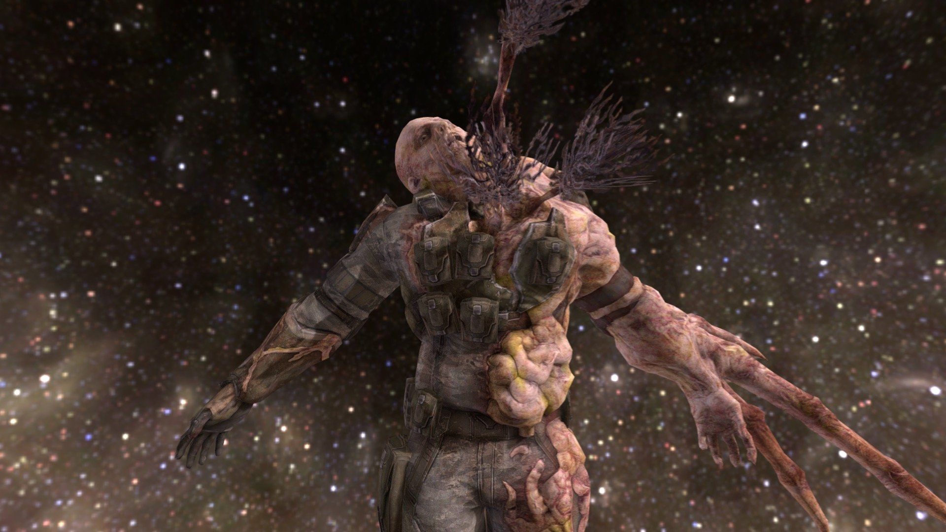 1920x1080 Halo 2 Anniversary Human Flood Form Free 3D model by Rock [6b368d0]