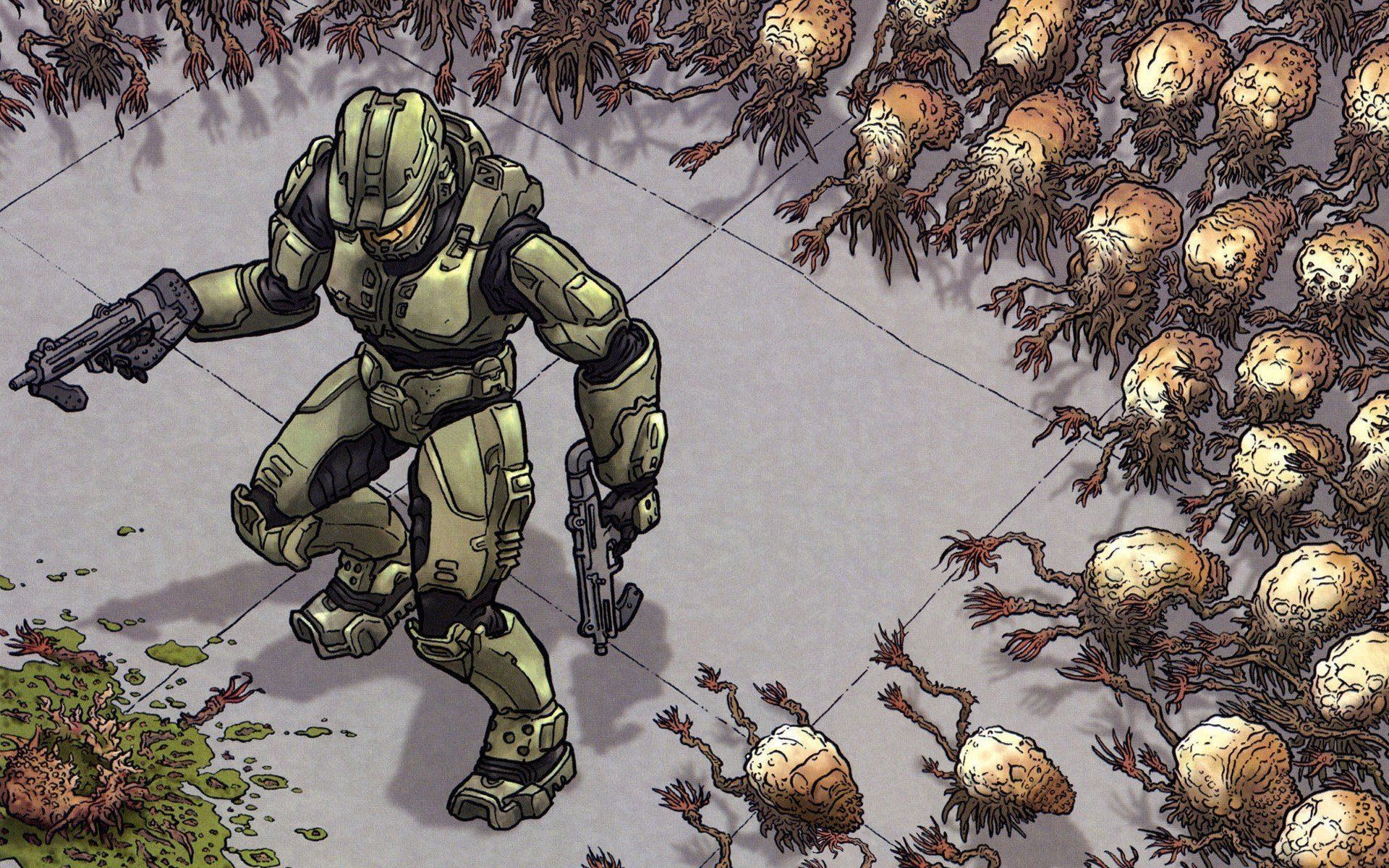 1920x1200 Will the Flood be in Halo Infinite?