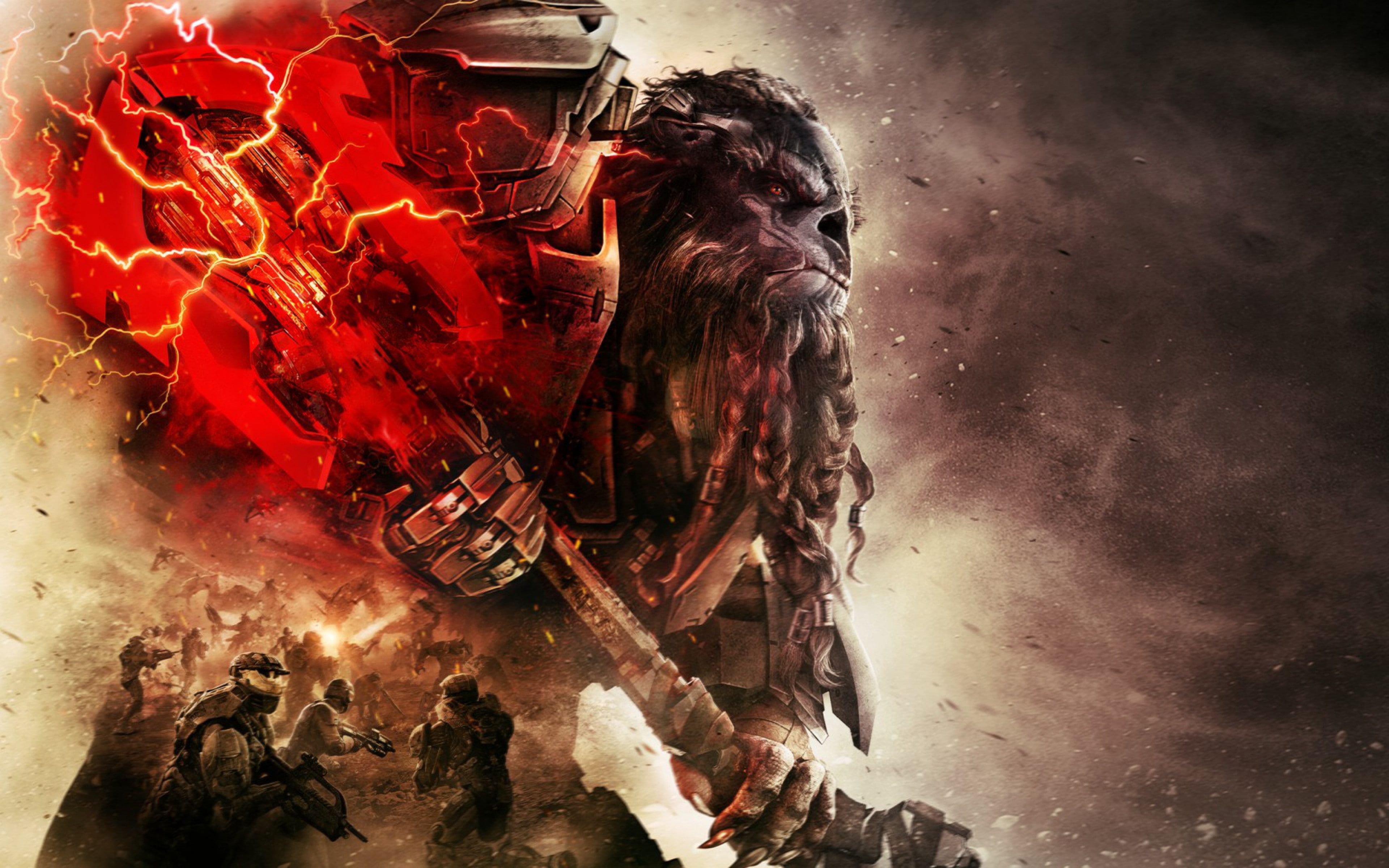 3840x2400 Wallpaper / art, Download 3840x2400 halo wars 4K, halo background, halo wars microsoft studios free download
