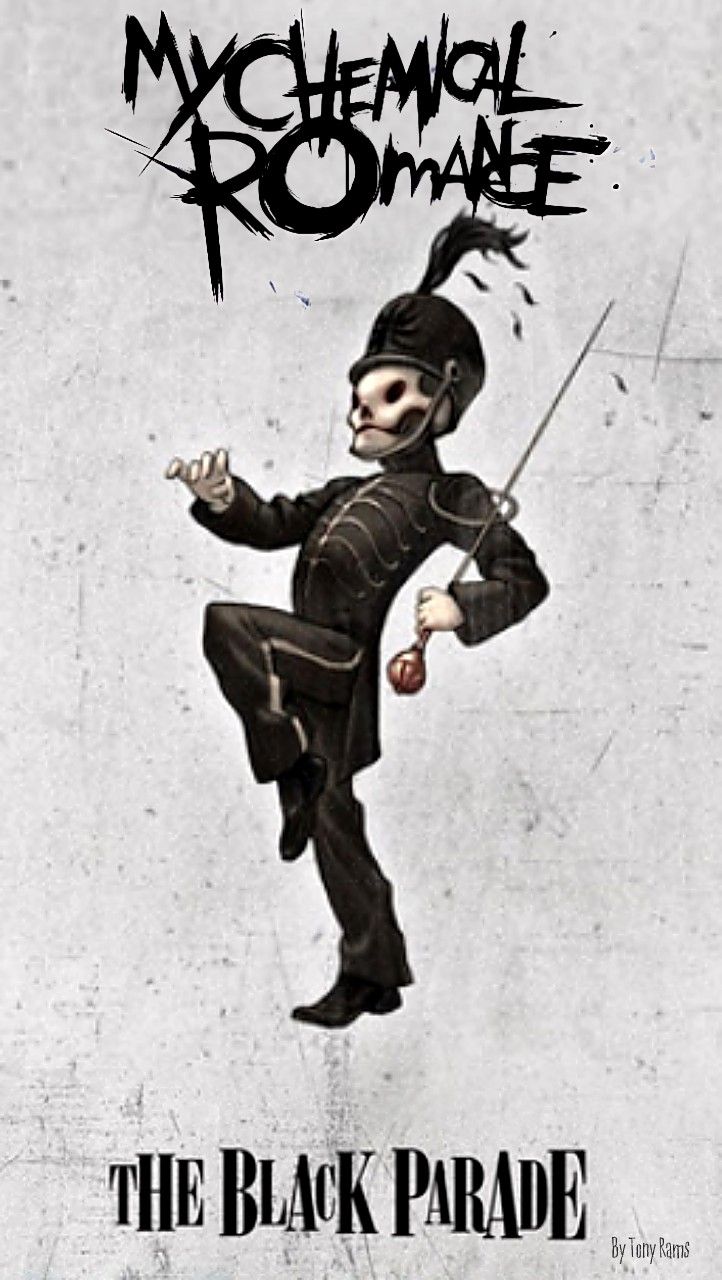722x1280 MCR Black Parade. Póster de música, Carteles de banda, Rock dibujos