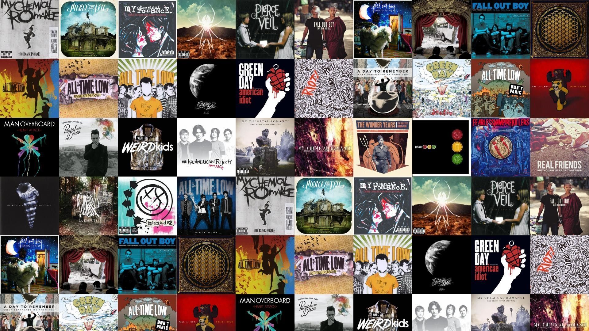 1920x1080 The Black Parade Wallpaper