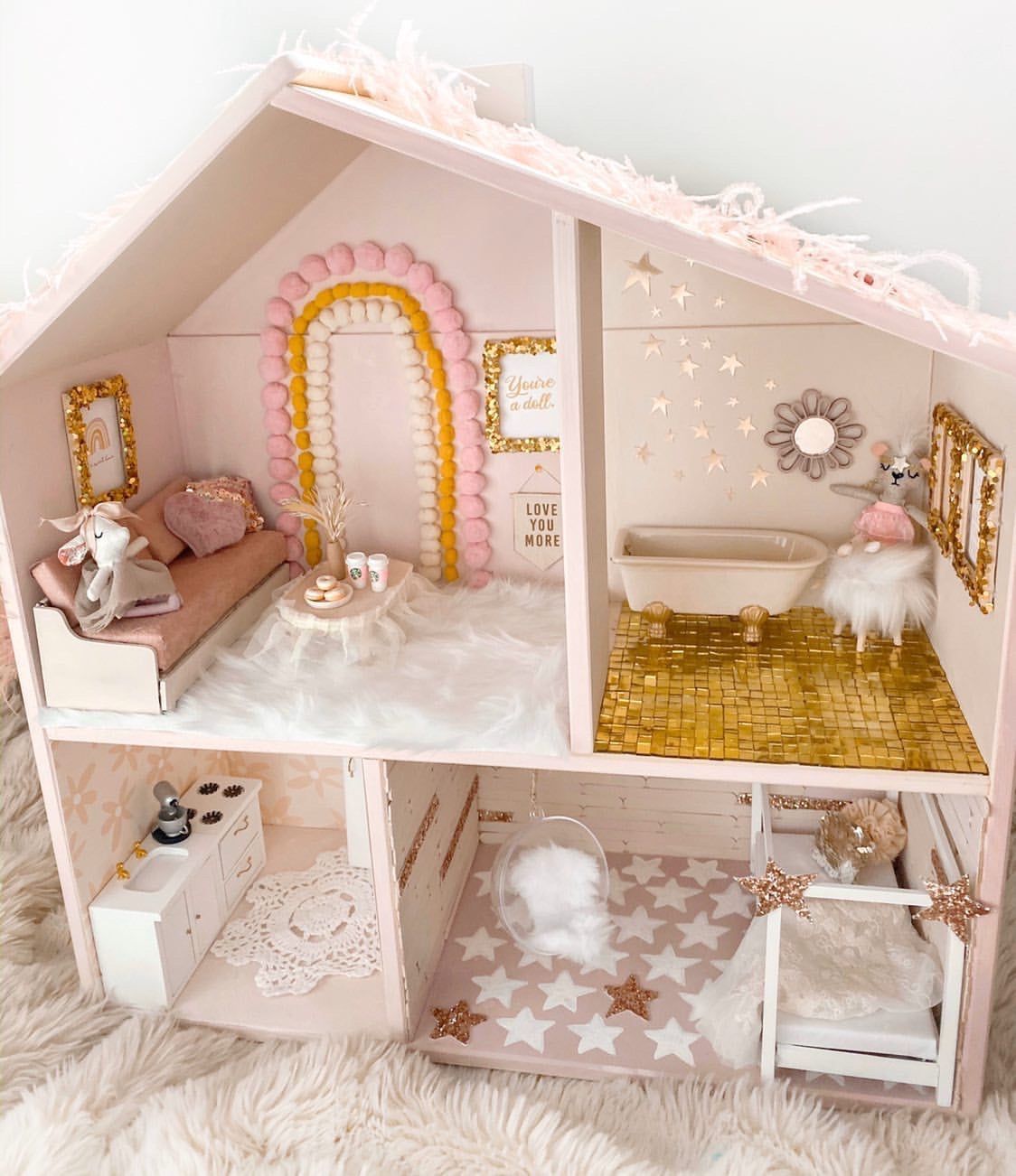 The Dolls House Emporium Victorian Nursery Wallpaper