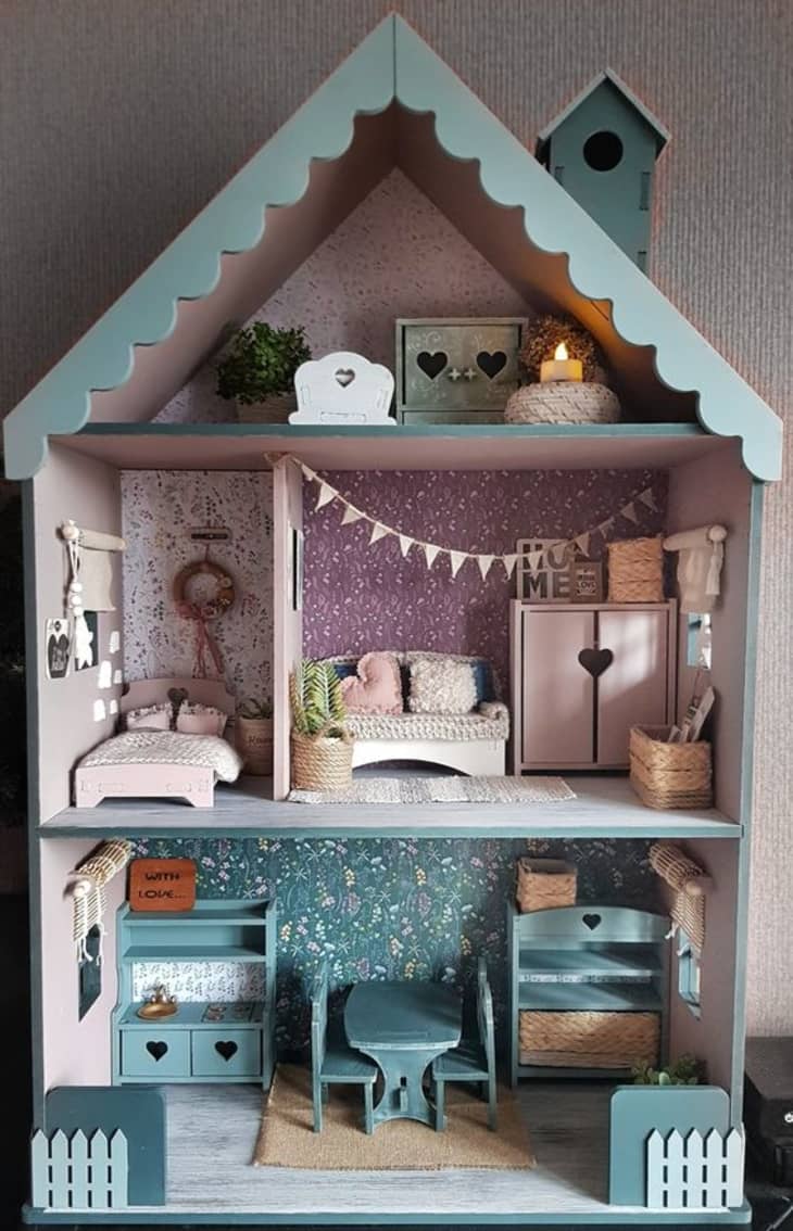 730x1134 Ways to Use Wallpaper in a Kid's Room Than On the Wall!
