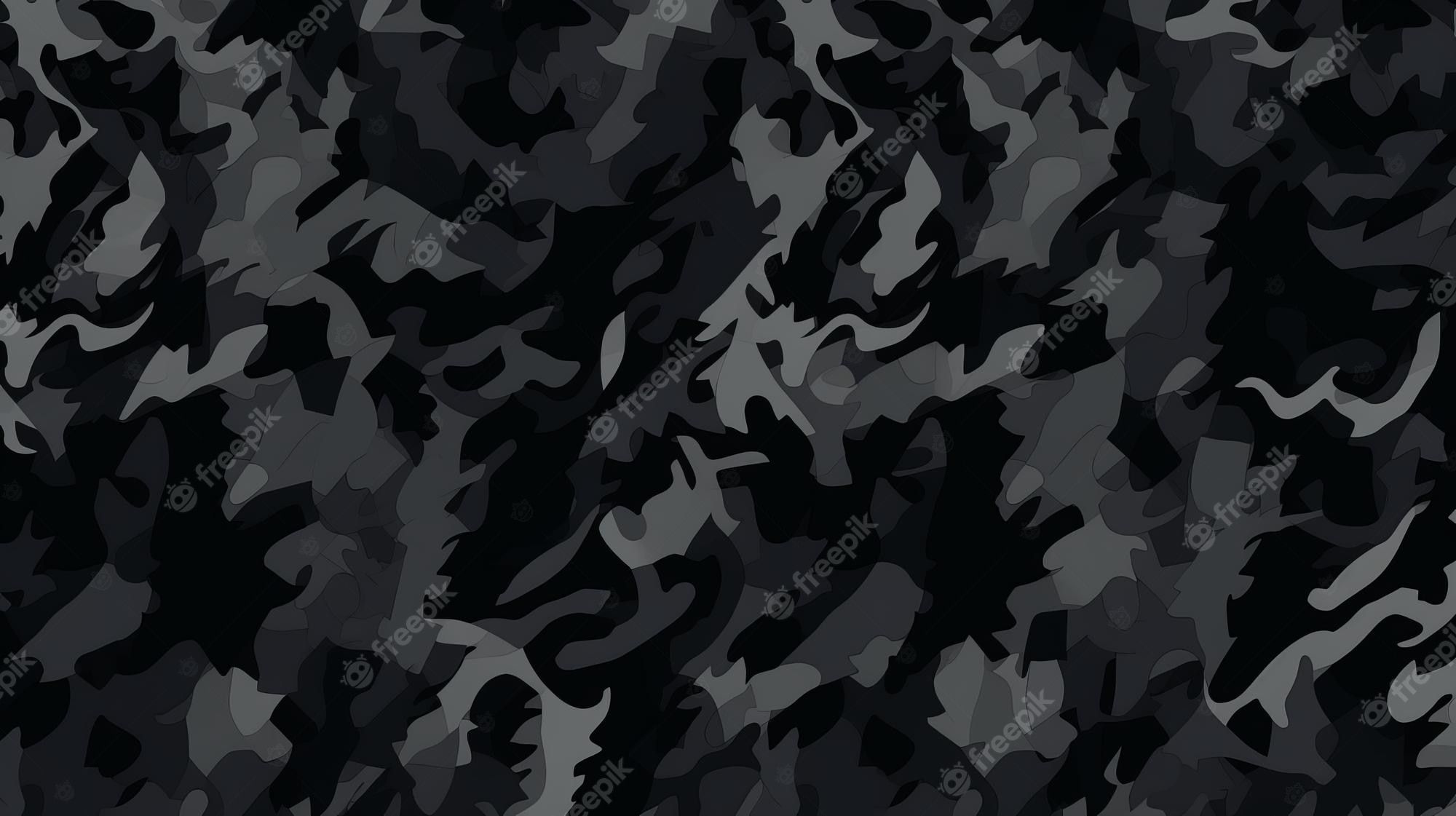 2000x1121 Black Camo Wallpaper Image