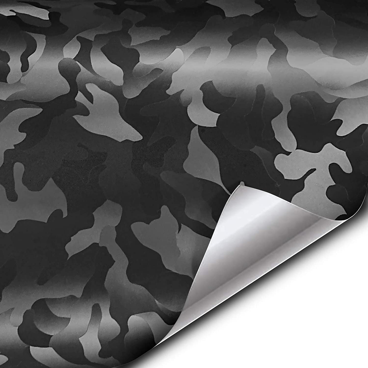 1500x1500 VVIVID+ Black stealth camouflage. The VViViD Shop
