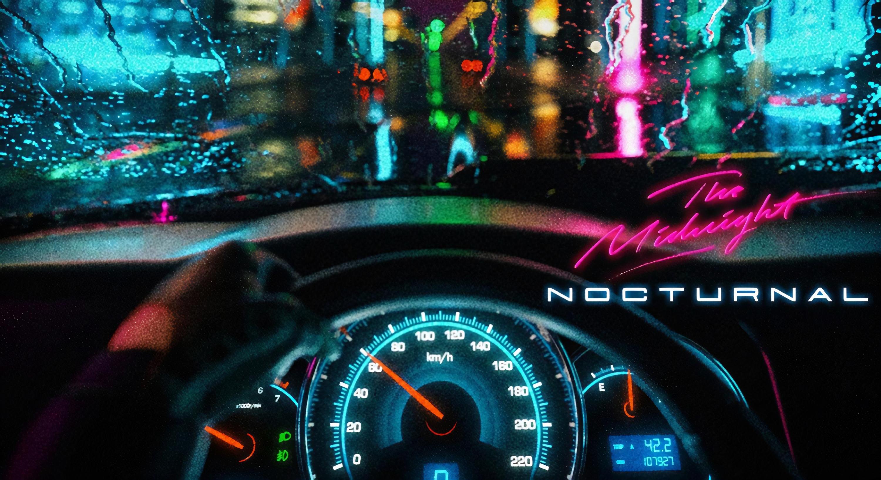 3000x1636 Wallpaper Midnight Nocturnal, The Midnight, Nocturnal, Synthwave, Collateral, Background Free Image