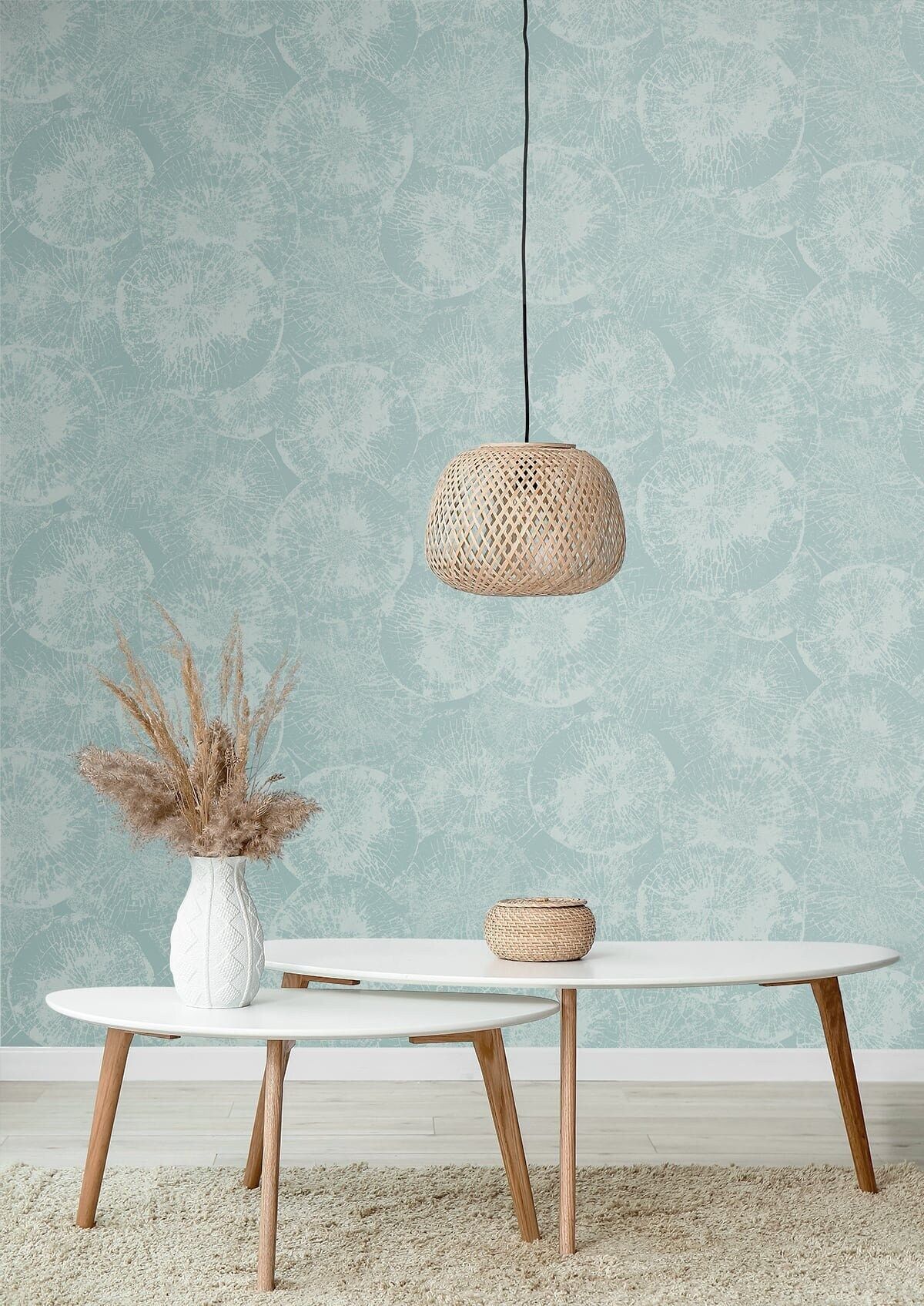 1200x1695 Wallpaper Geometric Wallpaper Blue Wallpaper Japandi