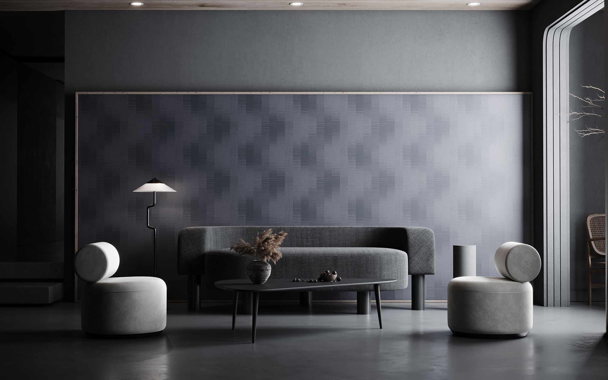 2048x1280 Interior Design Trend: Dark Japandi