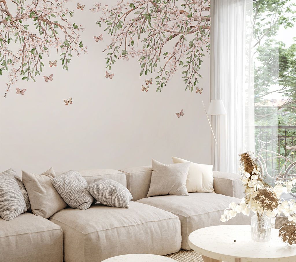 1024x907 Wallpaper for Japandi Interior Design