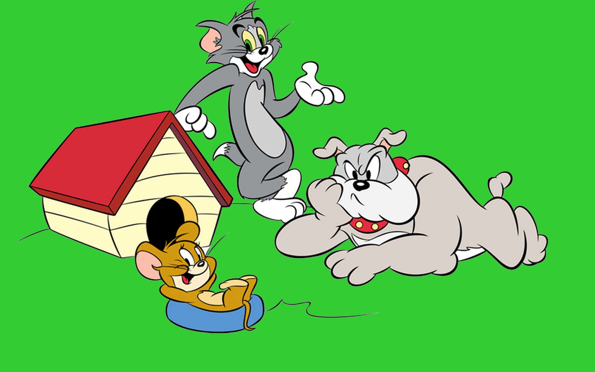 1920x1200 Tom Jerry And Spike Cartoon Desktop HD Wallpaper 1920x1200 :