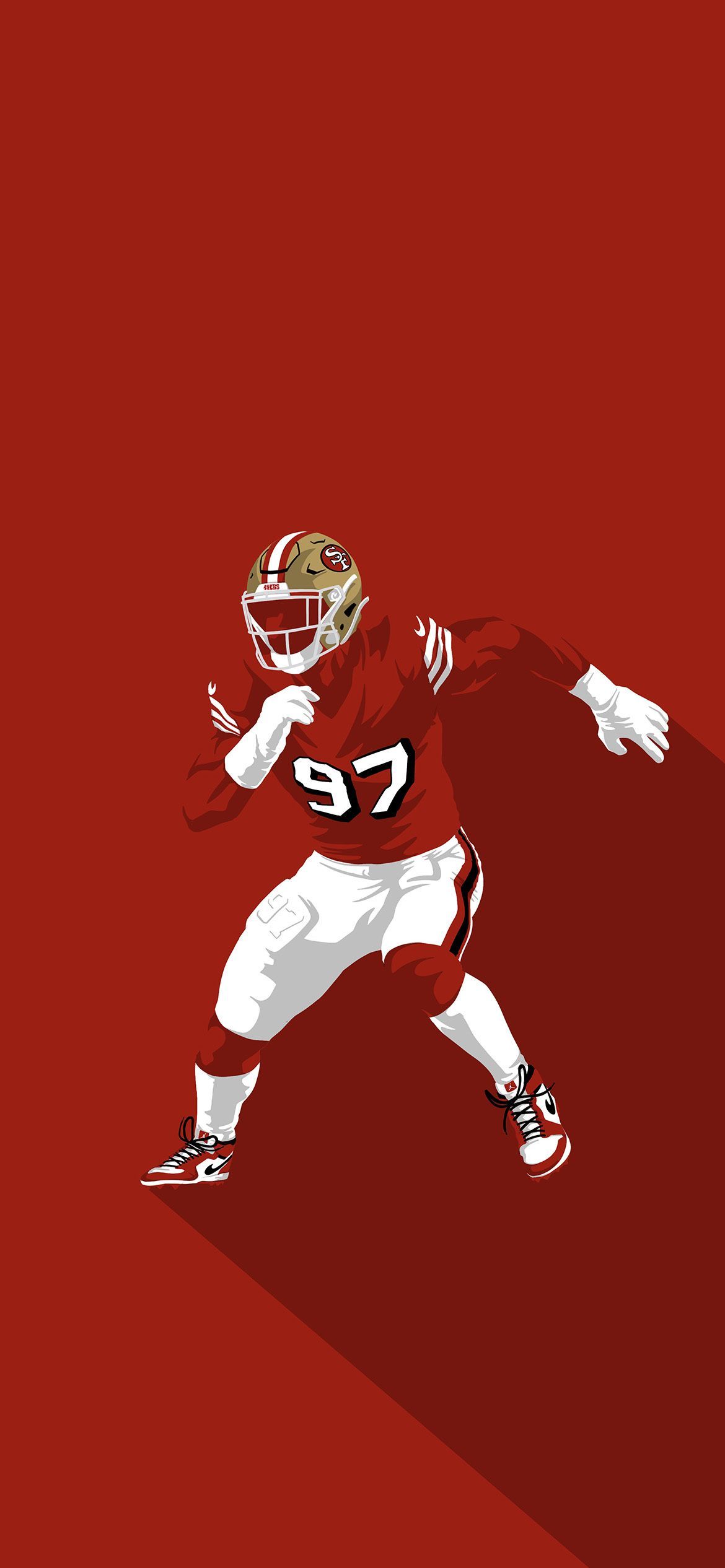 1170x2532 49ers Wallpaper