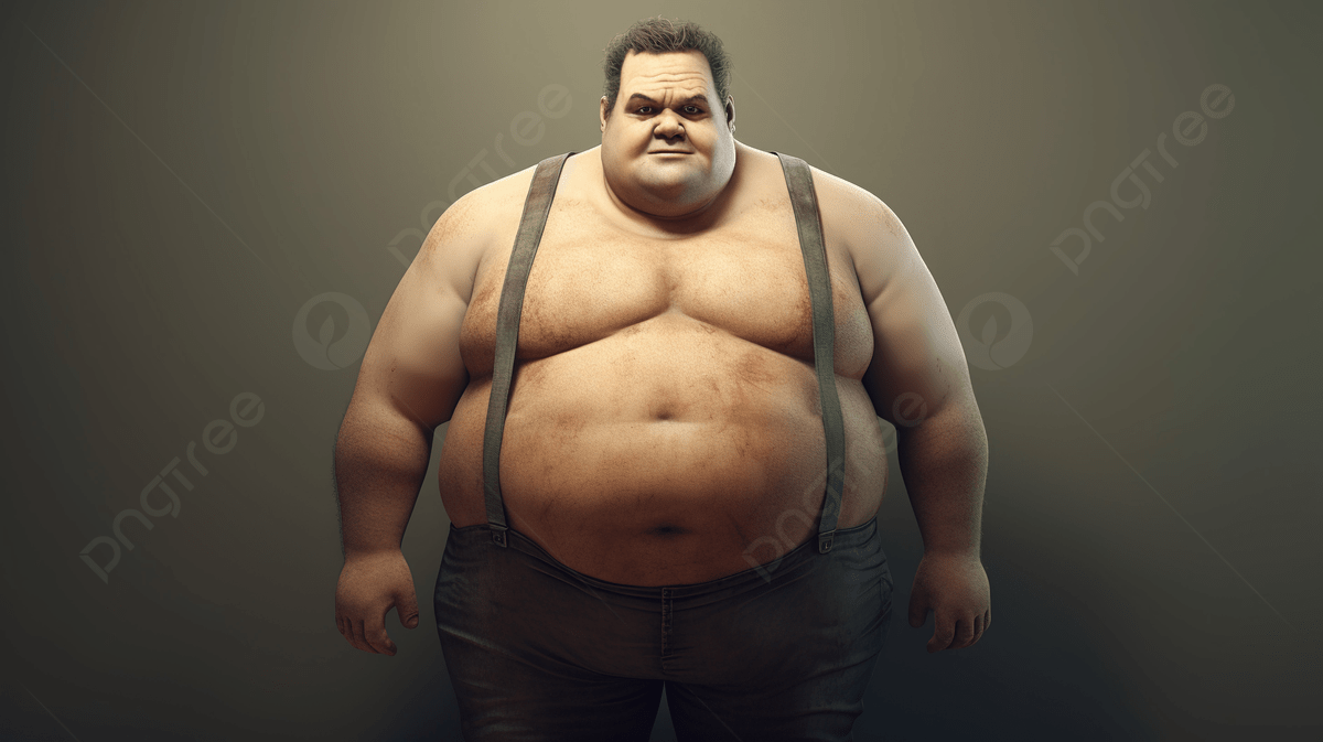 1200x673 The Fat Man S Pose Has The Big Belly Background, Picture Fat Man Background Image And Wallpaper for Free Download