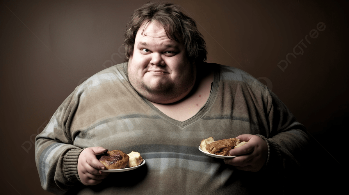 1200x673 Fat Man Holding Two Plates Of Food Background, Ugly Fat Guy Picture Background Image And Wallpaper for Free Download