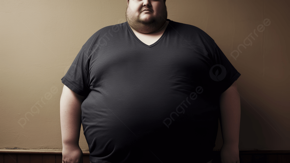 1200x673 Big Man Wearing A Black T Shirt Background, Picture Of A Fat Man Background Image And Wallpaper for Free Download