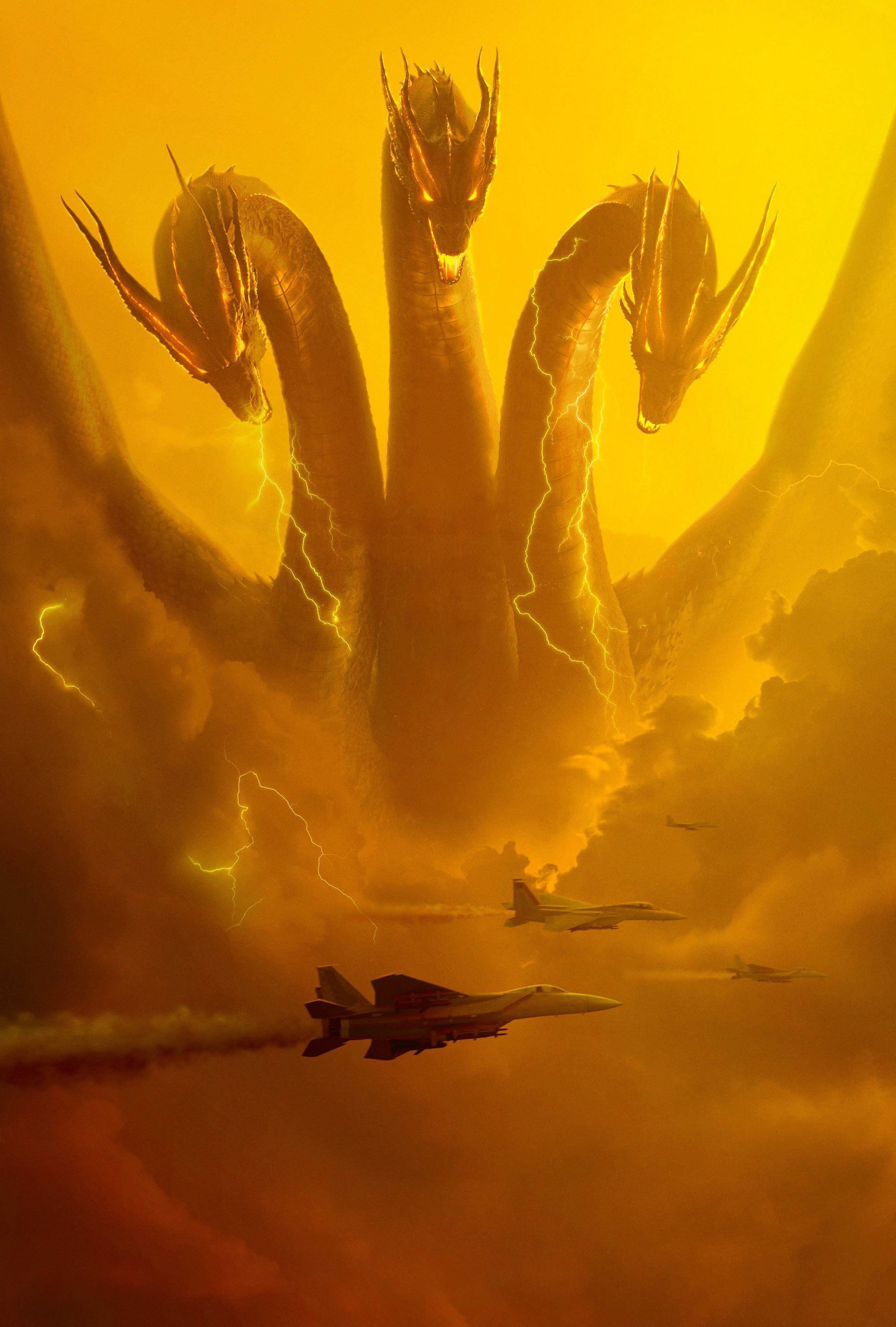 2000x2964 king ghidorah mitológicas, Dibujos de godzilla, Fondo de pantalla de godzilla