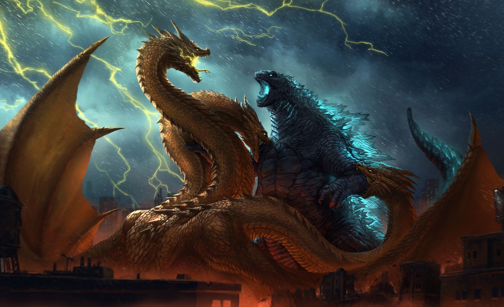 1920x1169 Godzilla: King of the Monsters HD Wallpaper and Background