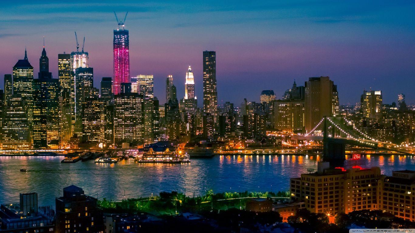 New York at Night Wallpapers - Top Free New York at Night Backgrounds