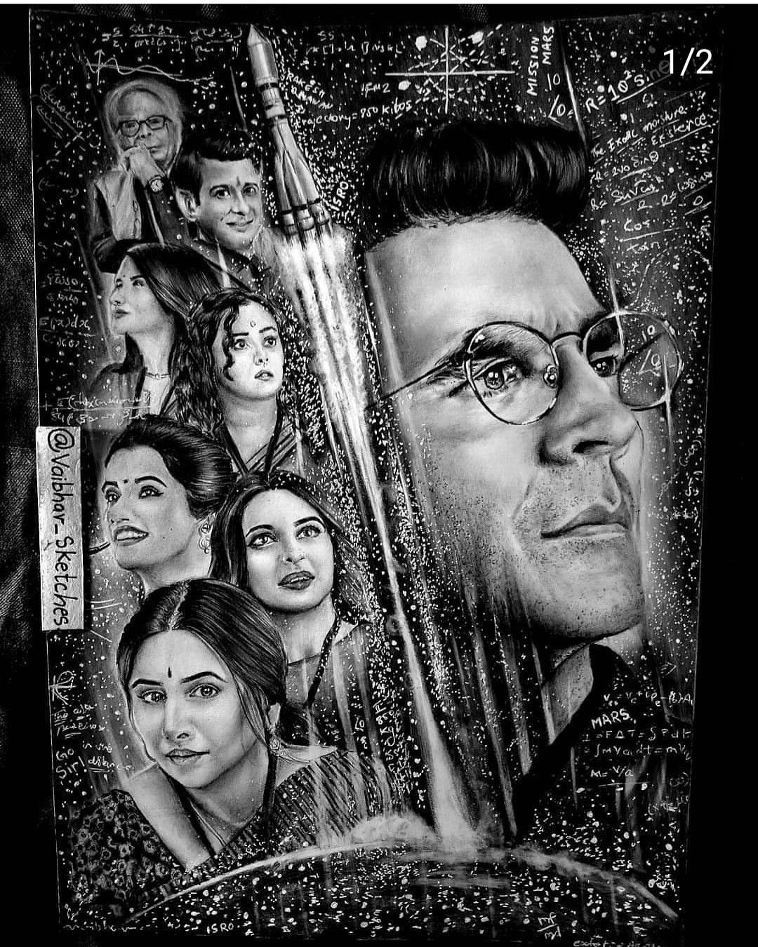1080x1350 Mission Mangal sketch made by an Akkian. Akshay kumar photohoot, Akshay kumar style, Akshay kumar