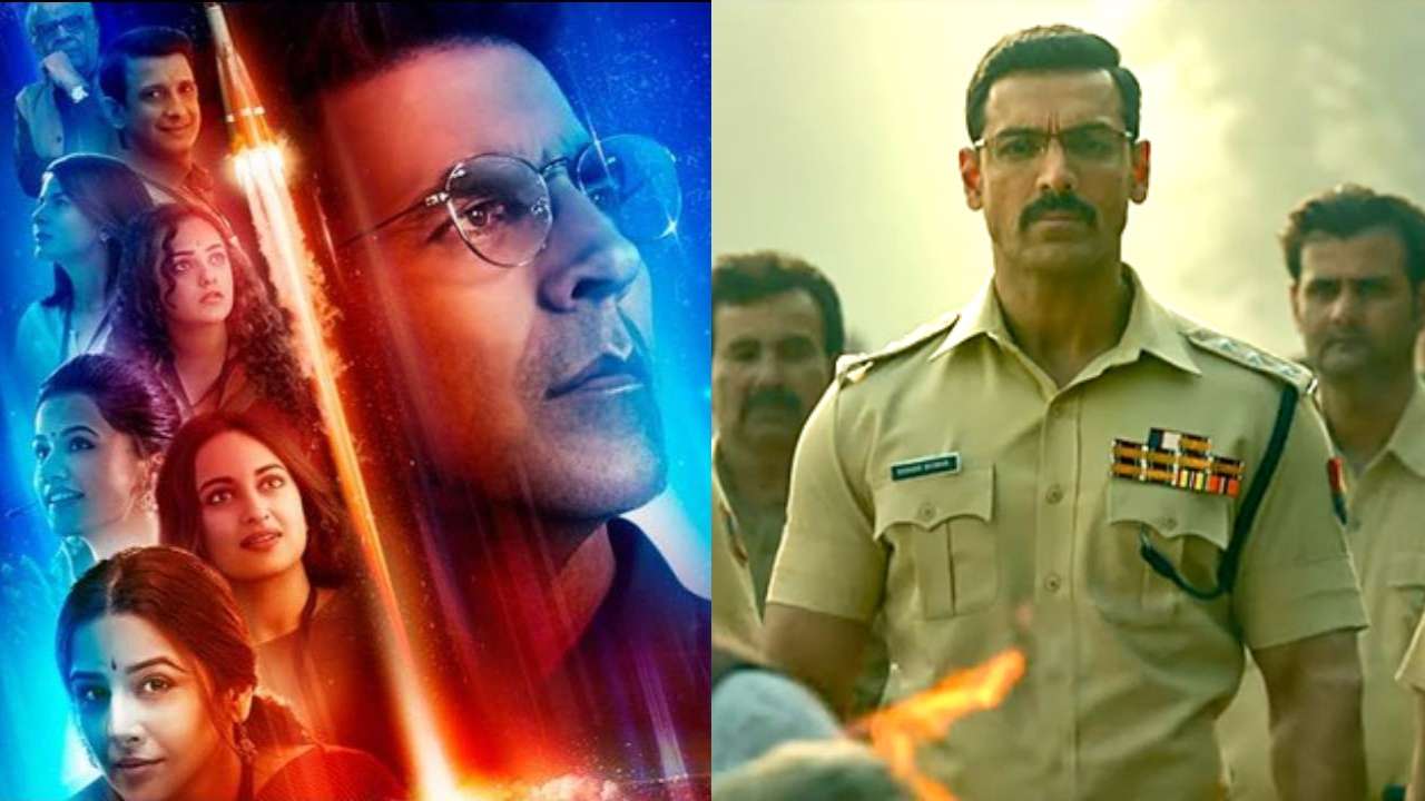 1280x720 Competing with Akshay takes toll on John? 'Mission Mangal' opens to excellent Box Office numbers, 'Batla House' ordinary