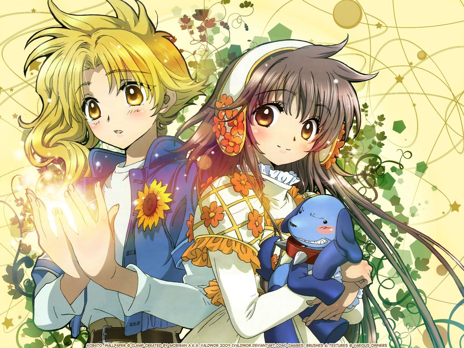 1600x1200 Kohaku and Kobato <3. Anime, Anime friendship, Cardcaptor sakura