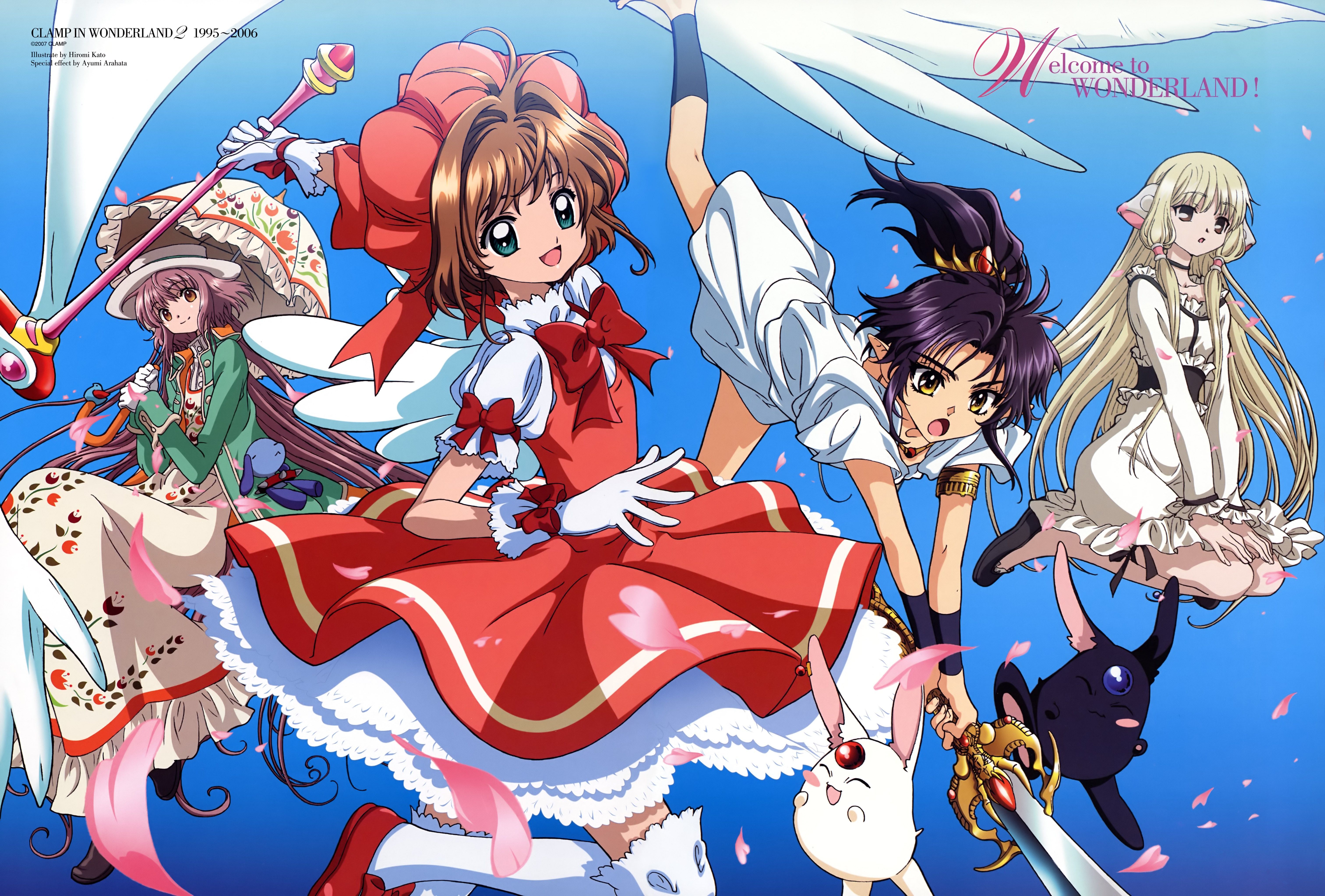 6051x4093 Chi Chobits Chobits Kobato Anime Cardcaptor Sakura Wallpaper:6051x4093