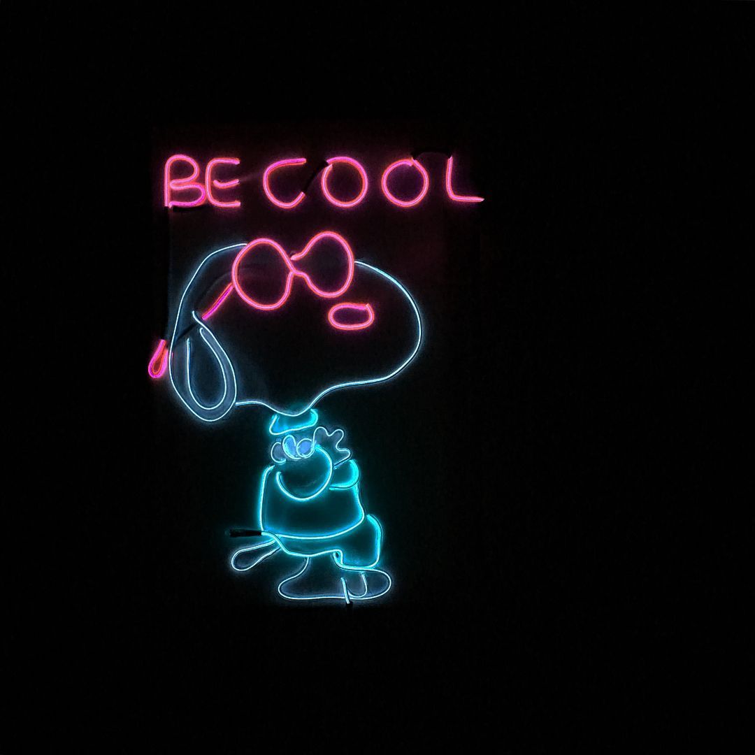 1080x1080 Cool Glow Wallpaper