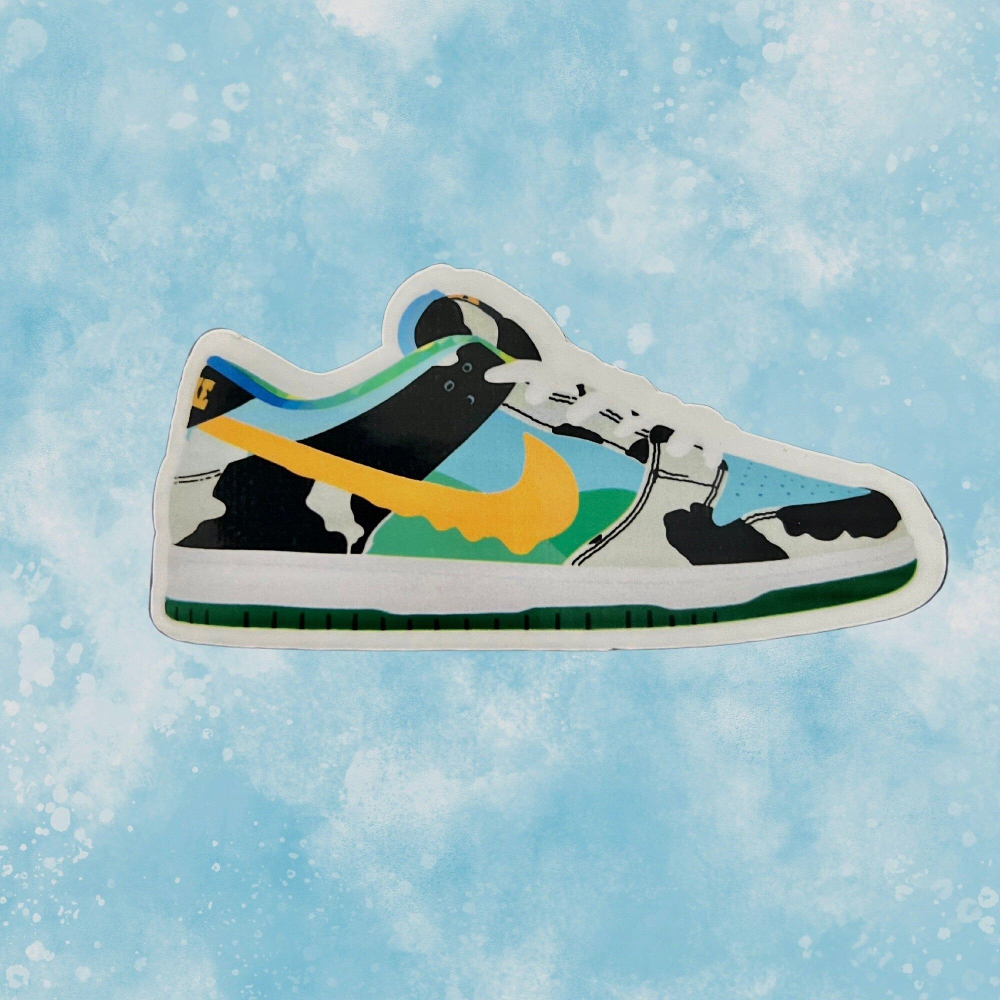2000x2000 Sneaker Vinyl Sticker Chunky Dunk / Ben and Jerry's