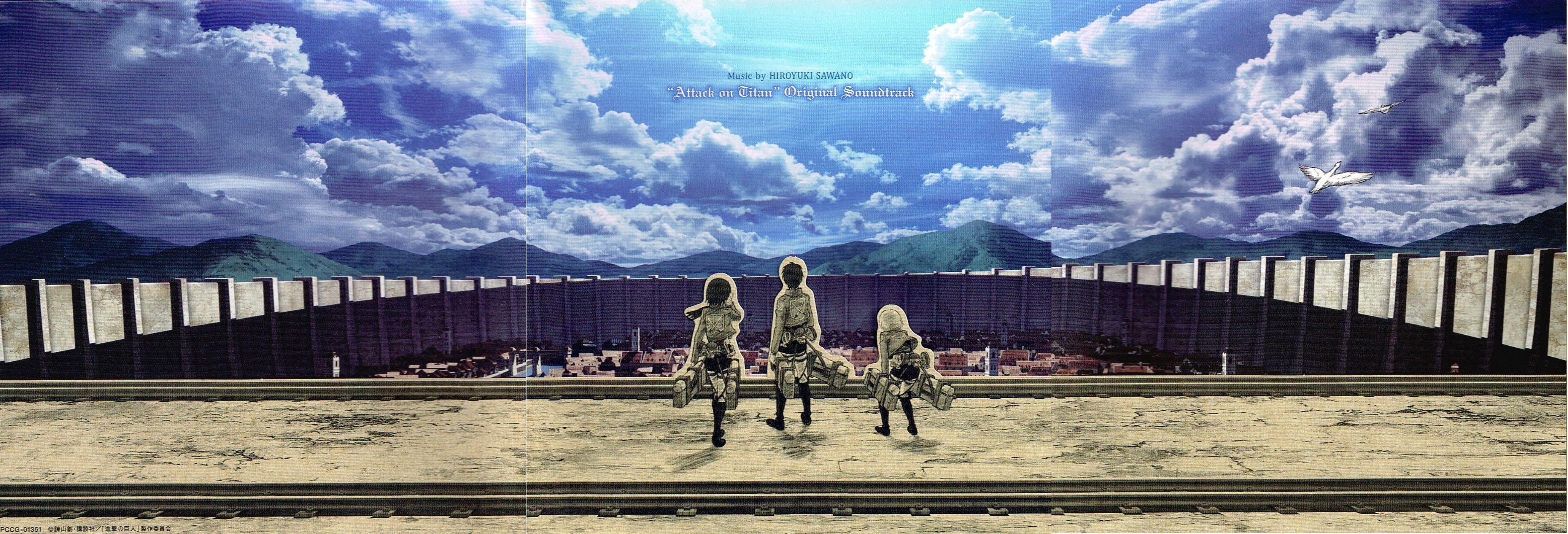 4122x1404 Shingeki no Kyojin