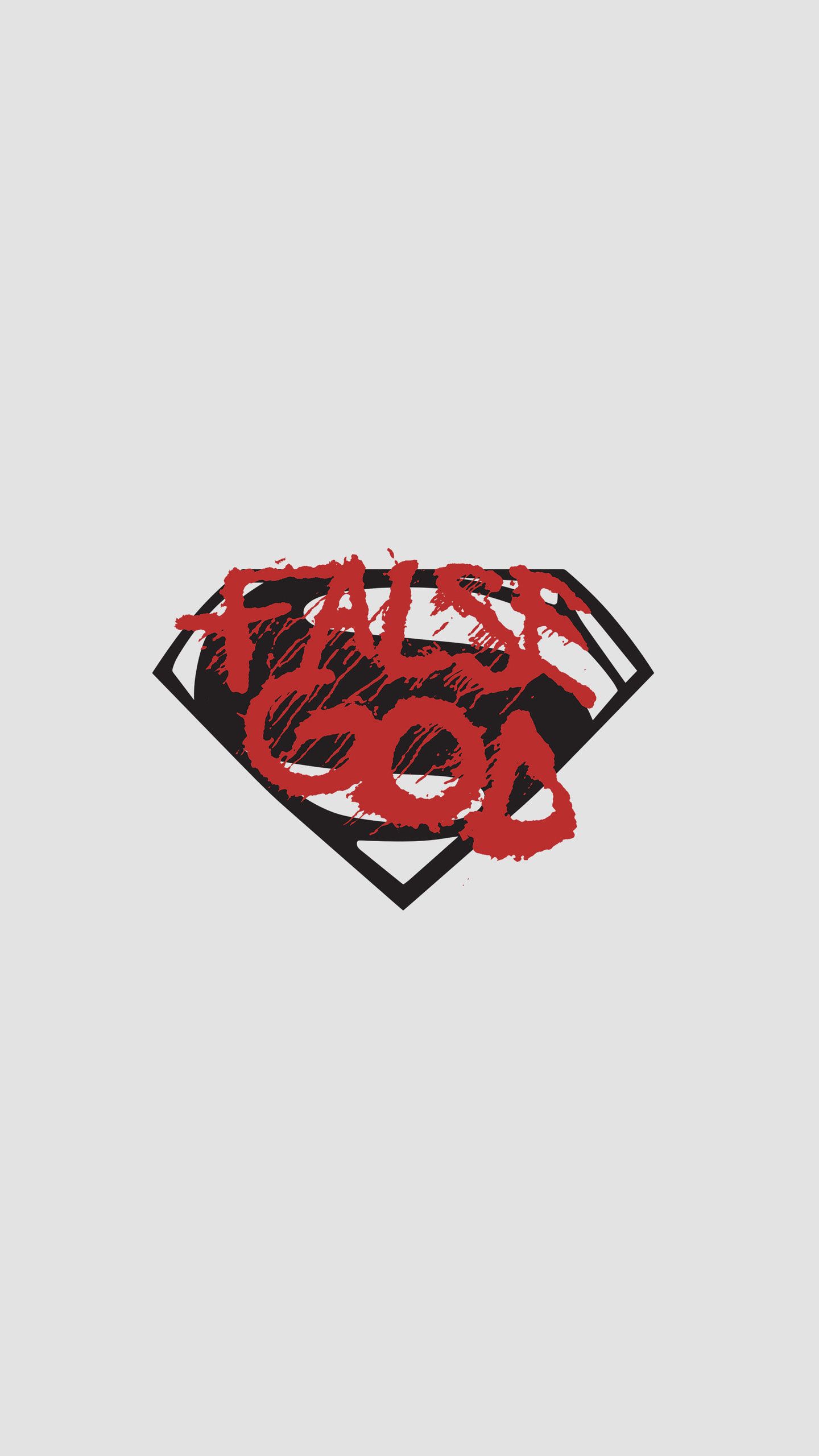 1440x2560 Batman vs superman logo Wallpaper Download