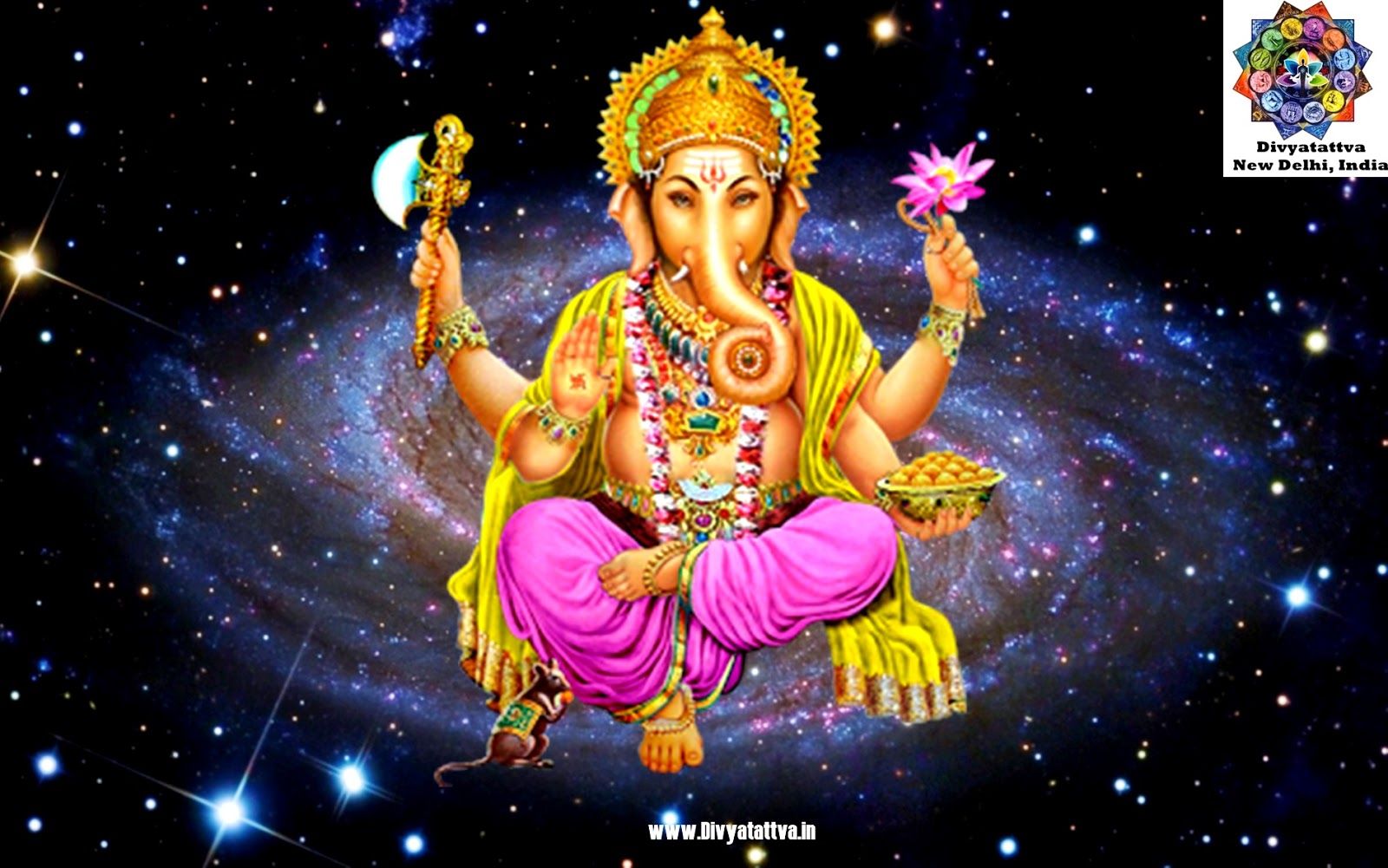 1600x1001 Aum Ganesha HD Wallpaper Indian Gods in 4K Vedic Gods Picture in 4K