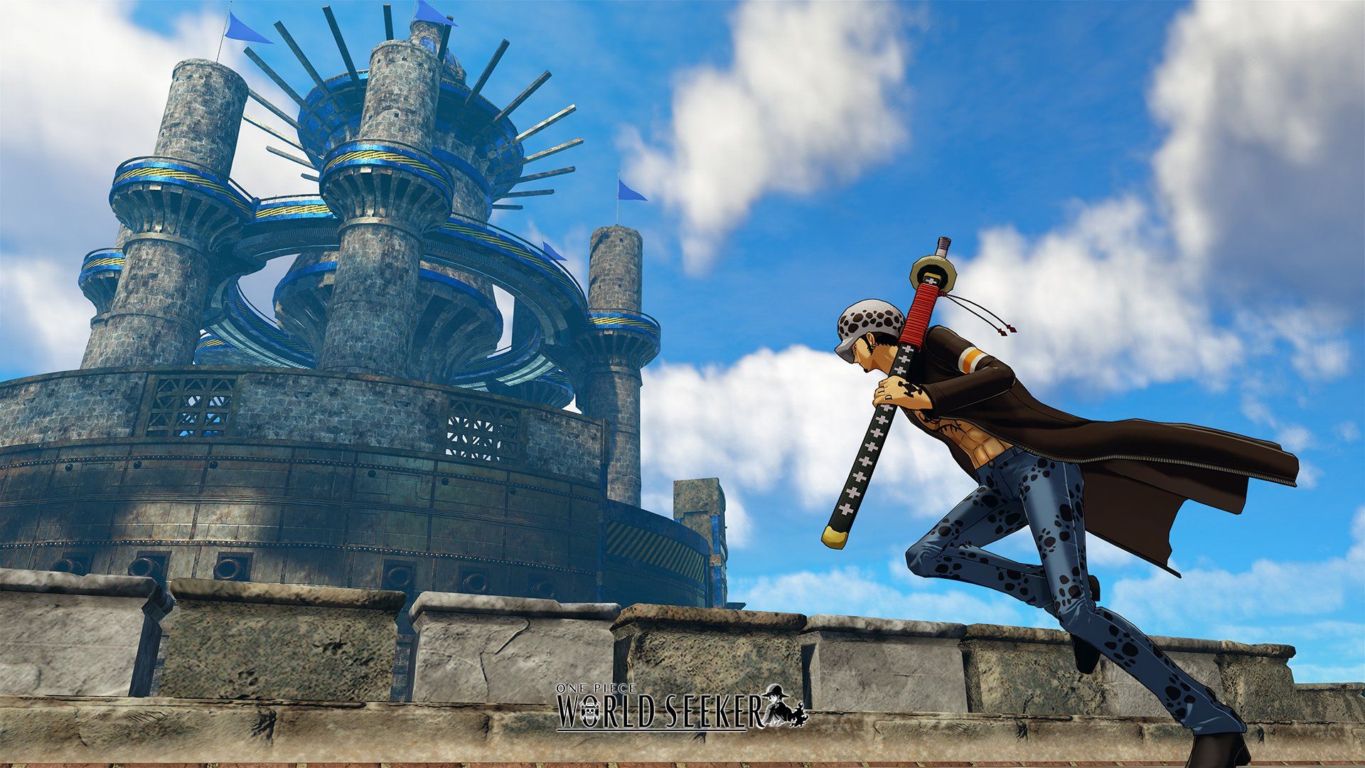 1920x1080 One Piece Video Games “unfinished map” leads to an unexpected encounter in #ONEPIECE WORLD SEEKER's upcoming new chapter! Join Law on his journey to Skypiea and meet Roule, a