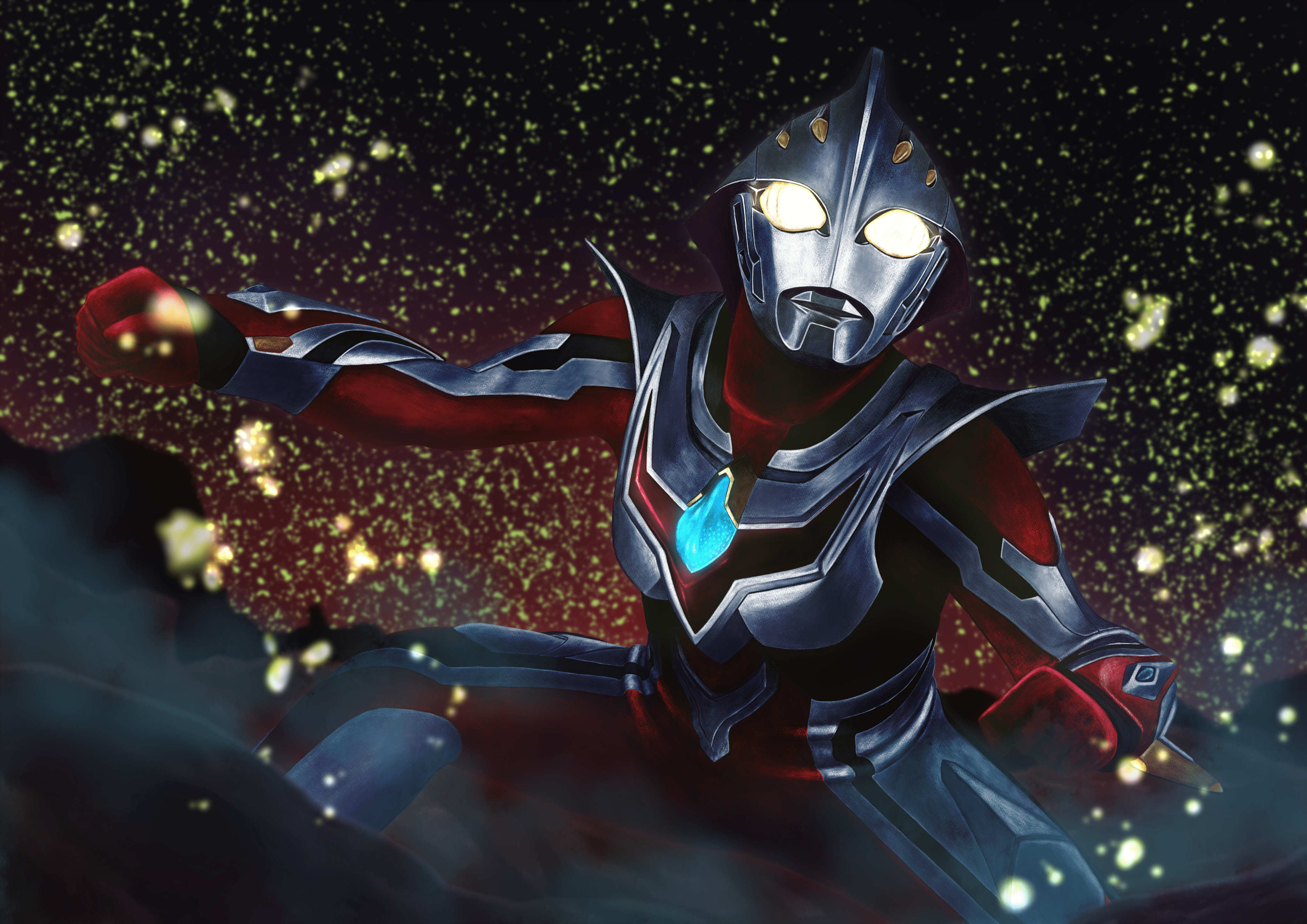 4093x2894 Ultraman Nexus Junis