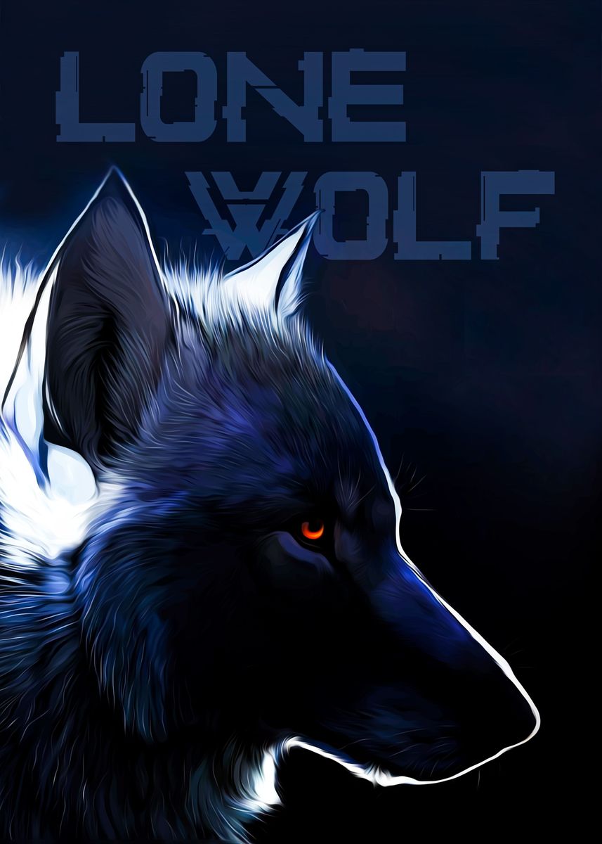 857x1200 Lone Wolf' Poster
