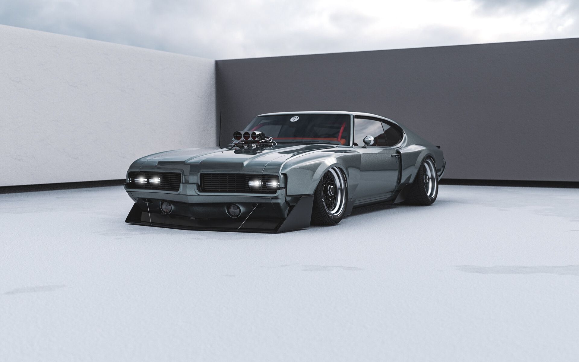 1920x1200 Oldsmobile 442 WIDEBODY