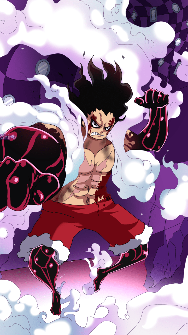 720x1280 Wallpaper / Anime One Piece Phone Wallpaper, Monkey D. Luffy, Gear Fourth, 720x1280 free download