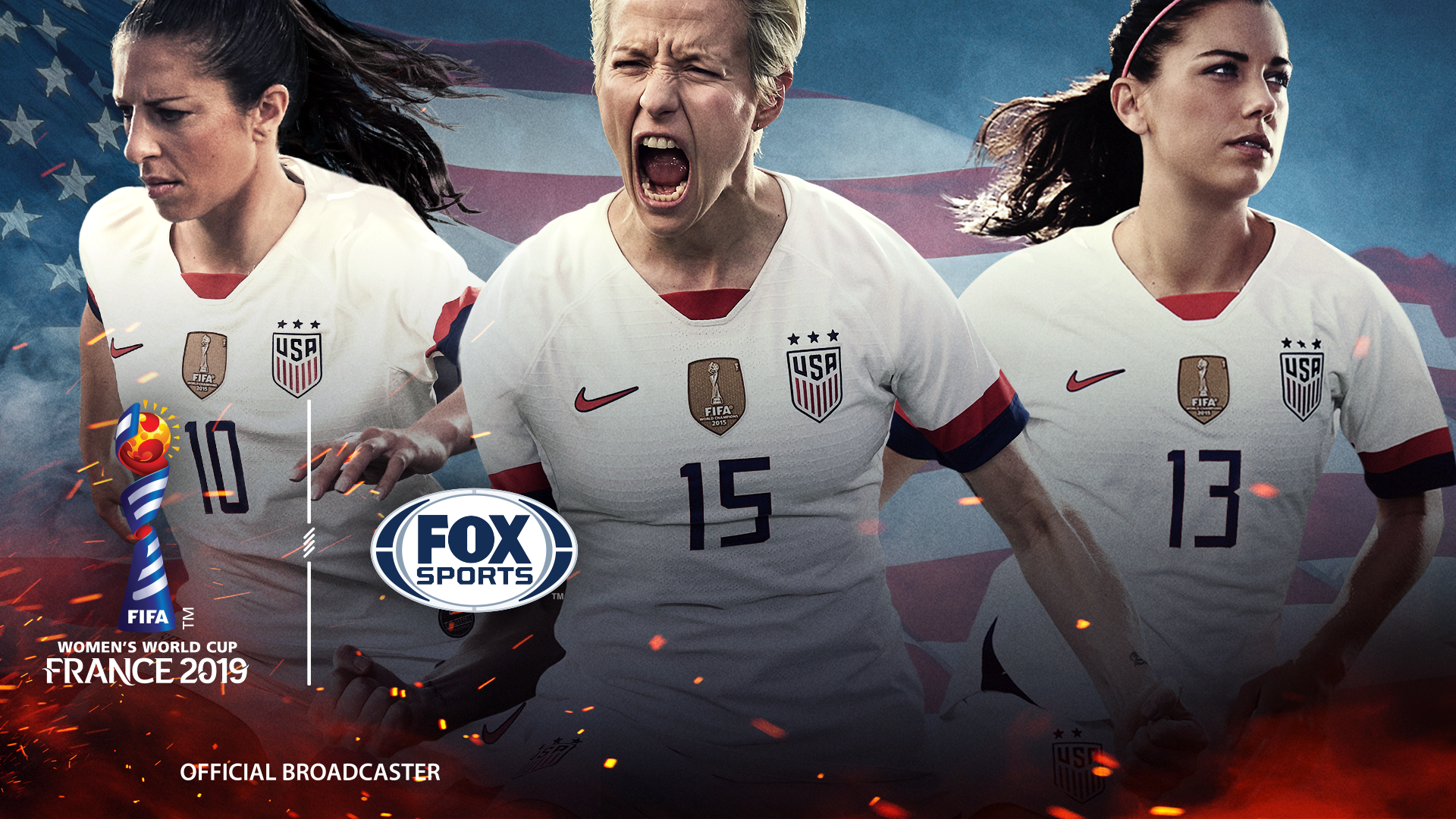 1920x1080 Women Soccer USWNT Wallpaper