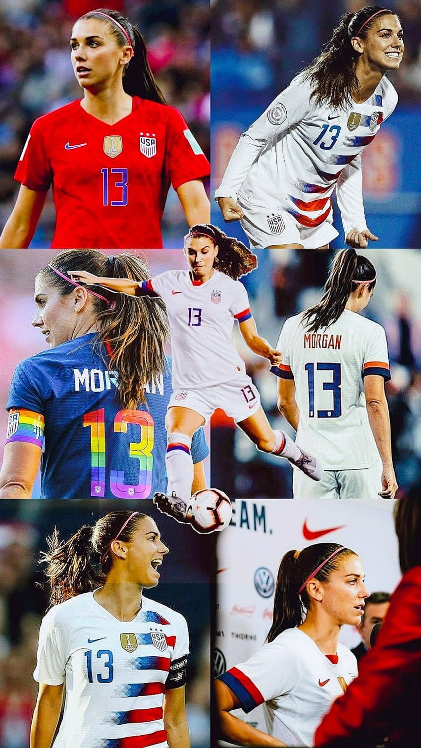 850x1509 Alex Morgan USA -. Usa soccer women, Women's soccer, Us women's national soccer team, Alex Morgan Soccer HD phone wallpaper