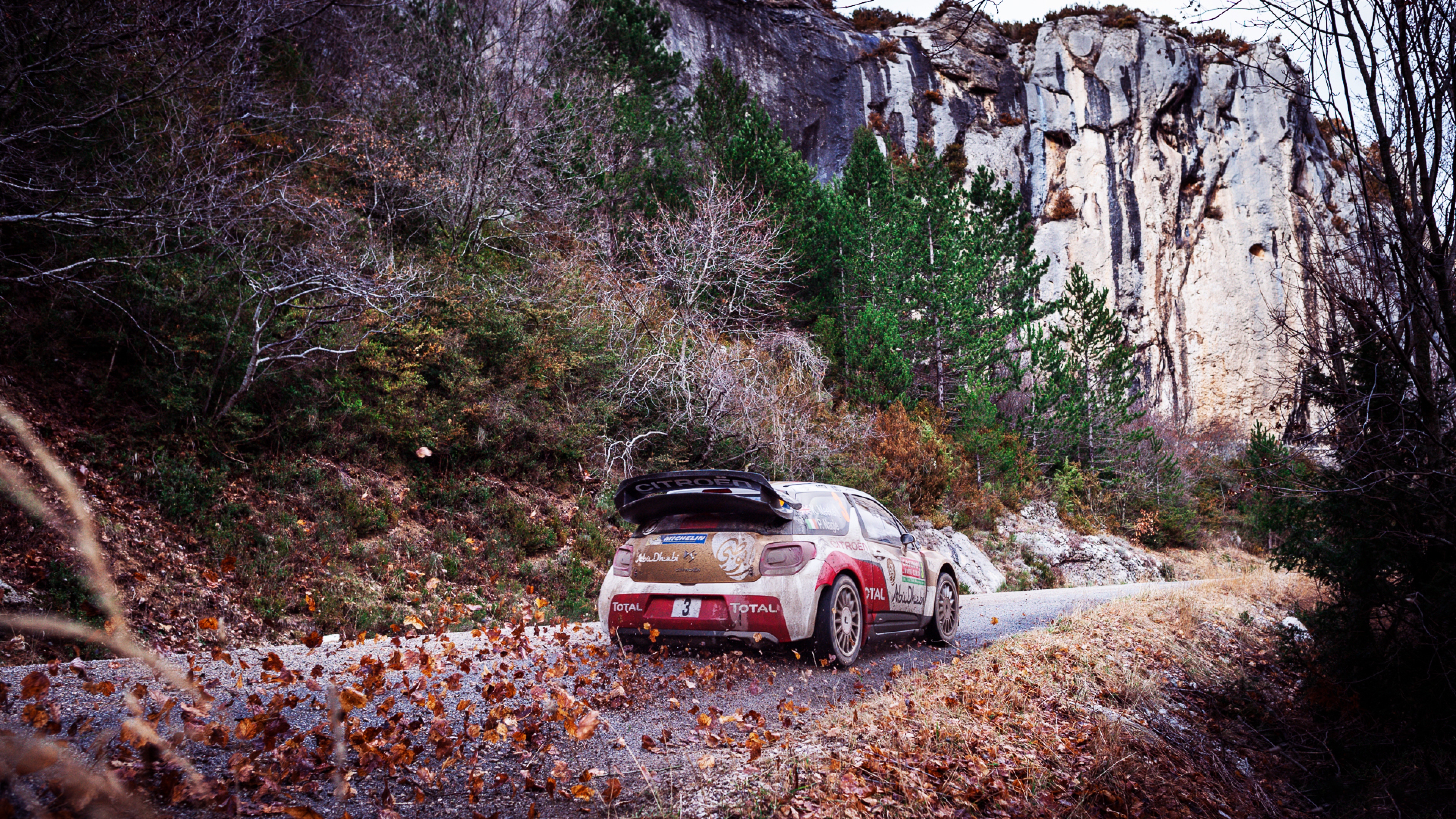 3840x2160 Citroen Ds3 Rally Fall, HD Cars, 4k Wallpaper, Image, Background, Photo and Picture