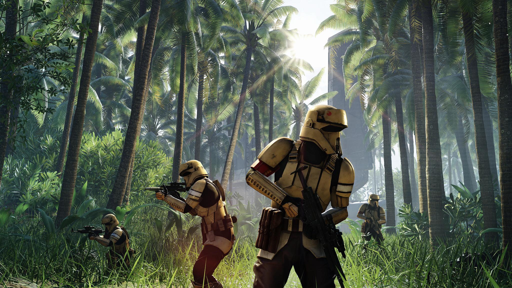 2048x1152 EA Star Wars One: Scarif is here. Hit the ground running about the new weapons and star cards here