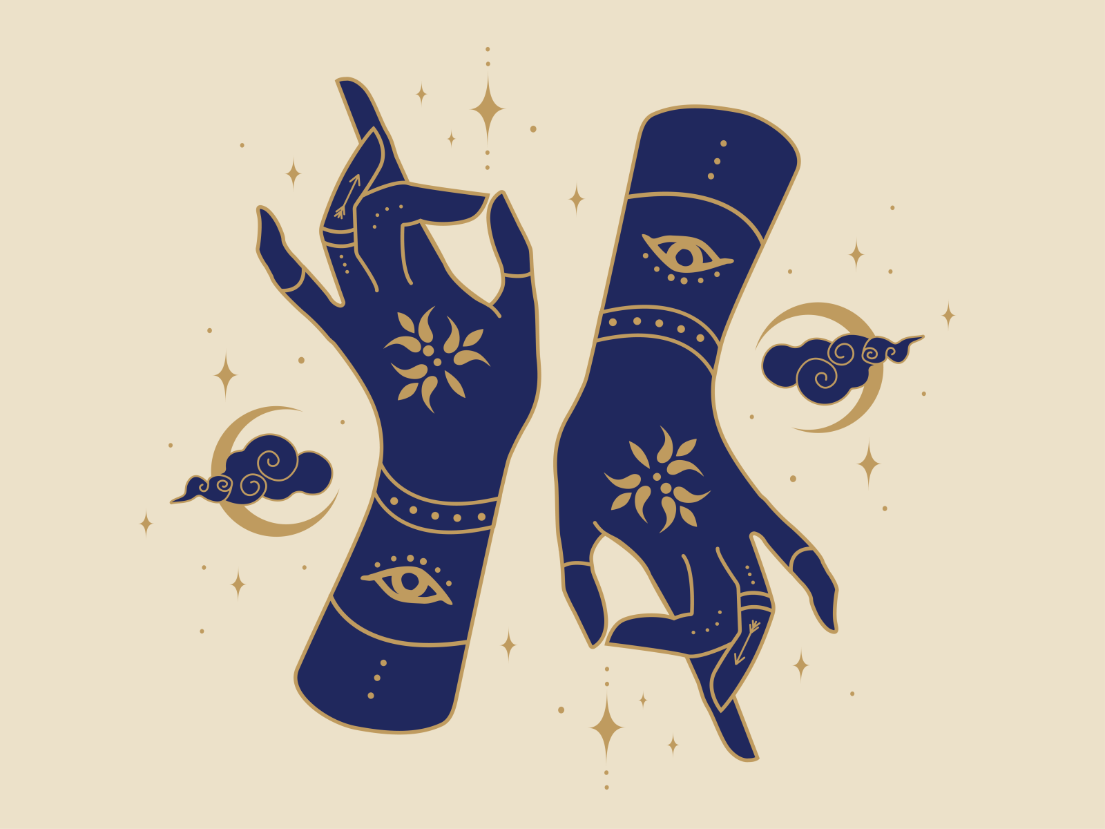 1600x1200 As Above So Below by Daphna Sebbane on Dribbble