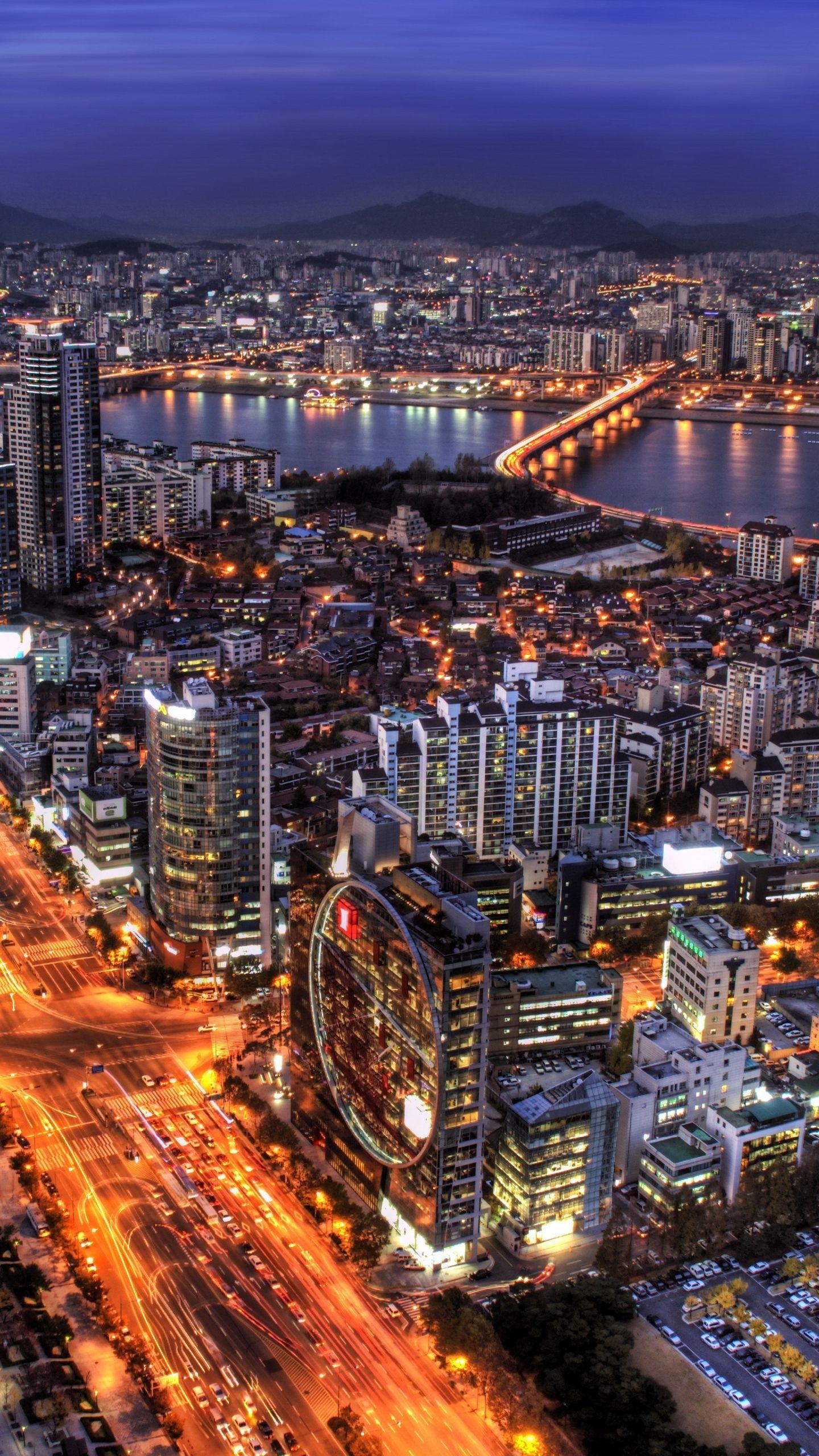 1440x2560 Download wallpaper 1440x2560 south korea, seoul, capital city