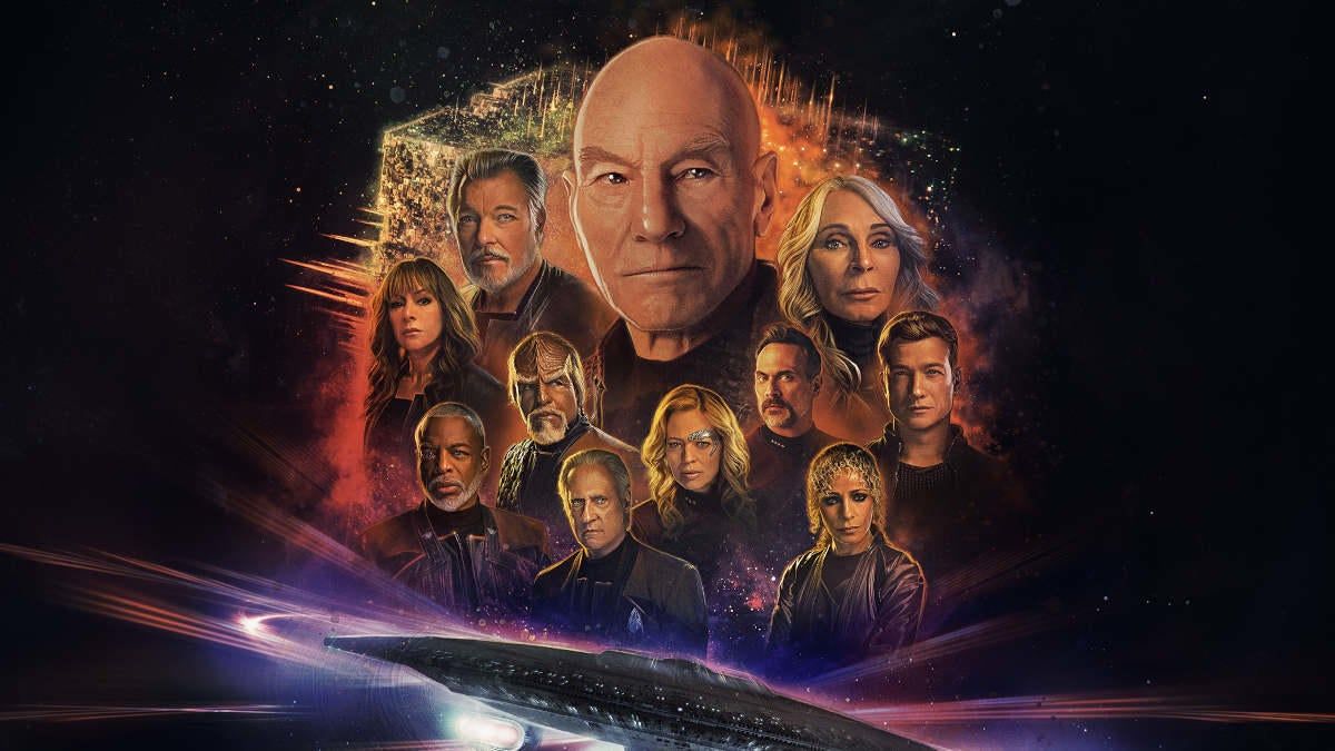 1200x675 Star Trek: Picard Season 3 Gets Final Poster Featuring The Enterprise D And Its Crew