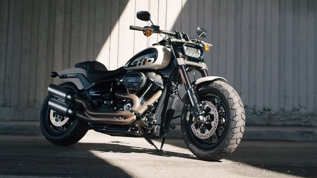 1280x720 Harley Davidson Street Eater With An Appetite For Power. Check Out The 2022 Fat Bob 114 ➡️ ​ ​#Fatbob #HDFatBob #HarleyDavidson
