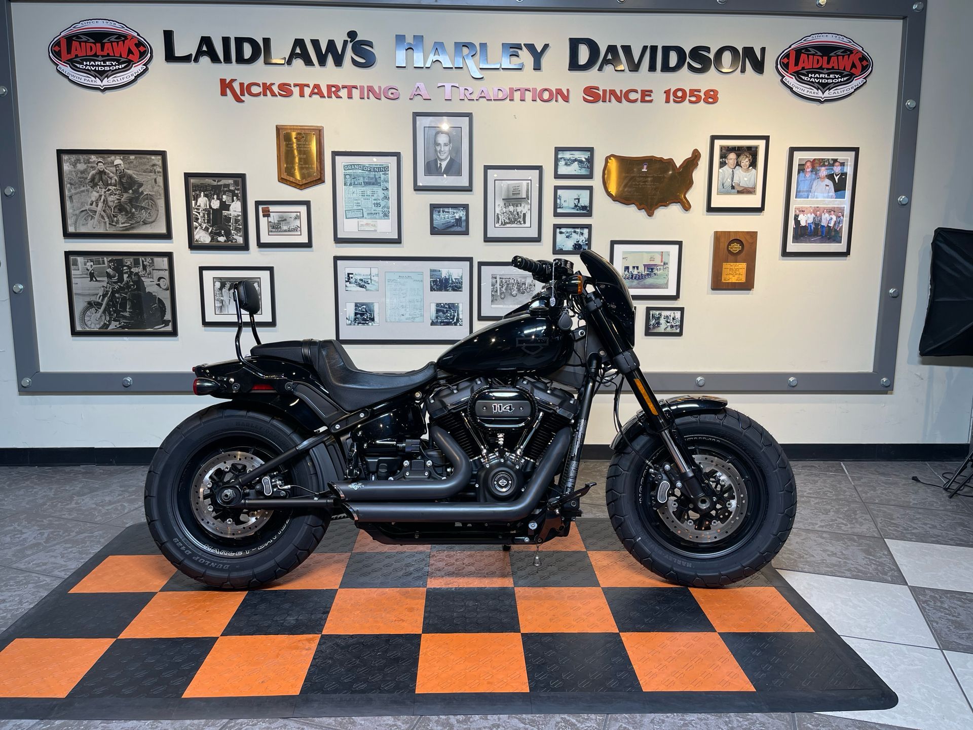 1920x1440 Used 2018 Harley Davidson Fat Bob® 114 Vivid Black. Baldwin Park CA