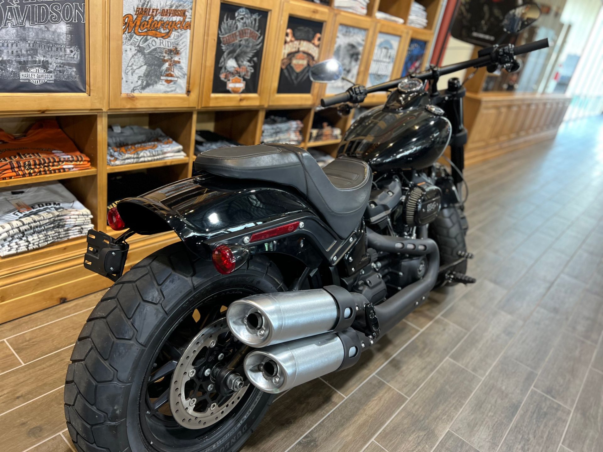 1920x1440 Used 2018 Harley Davidson Fat Bob® 114 Vivid Black. Motorcycles In Logan UT
