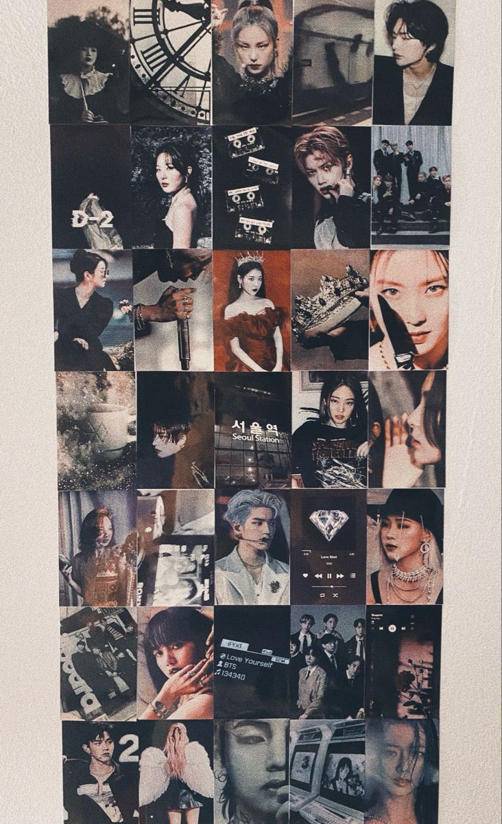 Kpop Collage Wallpapers Top Free Kpop Collage Backgrounds