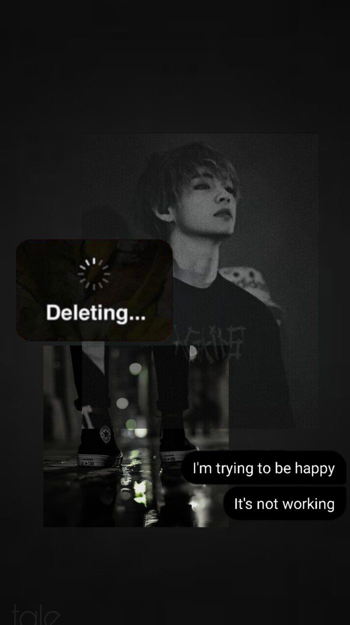 717x1280 Twitter 上的Your Fairy Tale：#aesthetic #kpop #collage_by_tale #wallpaper_by_tale #collage #wallpaper #BTS #V