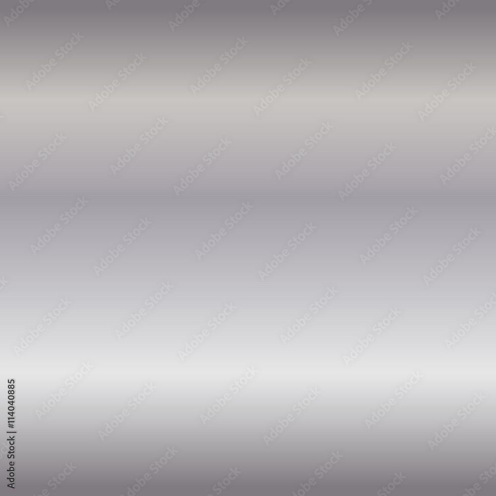 1000x1000 Silver texture seamless pattern. Light realistic, shiny, metallic empty gradient template. Abstract metal decoration. Design wallpaper, background, wrapping, fabric etc. Vector Illustration. Stock Vector