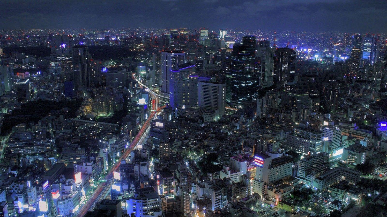 Tokyo Night Anime Wallpapers - Wallpaper Cave